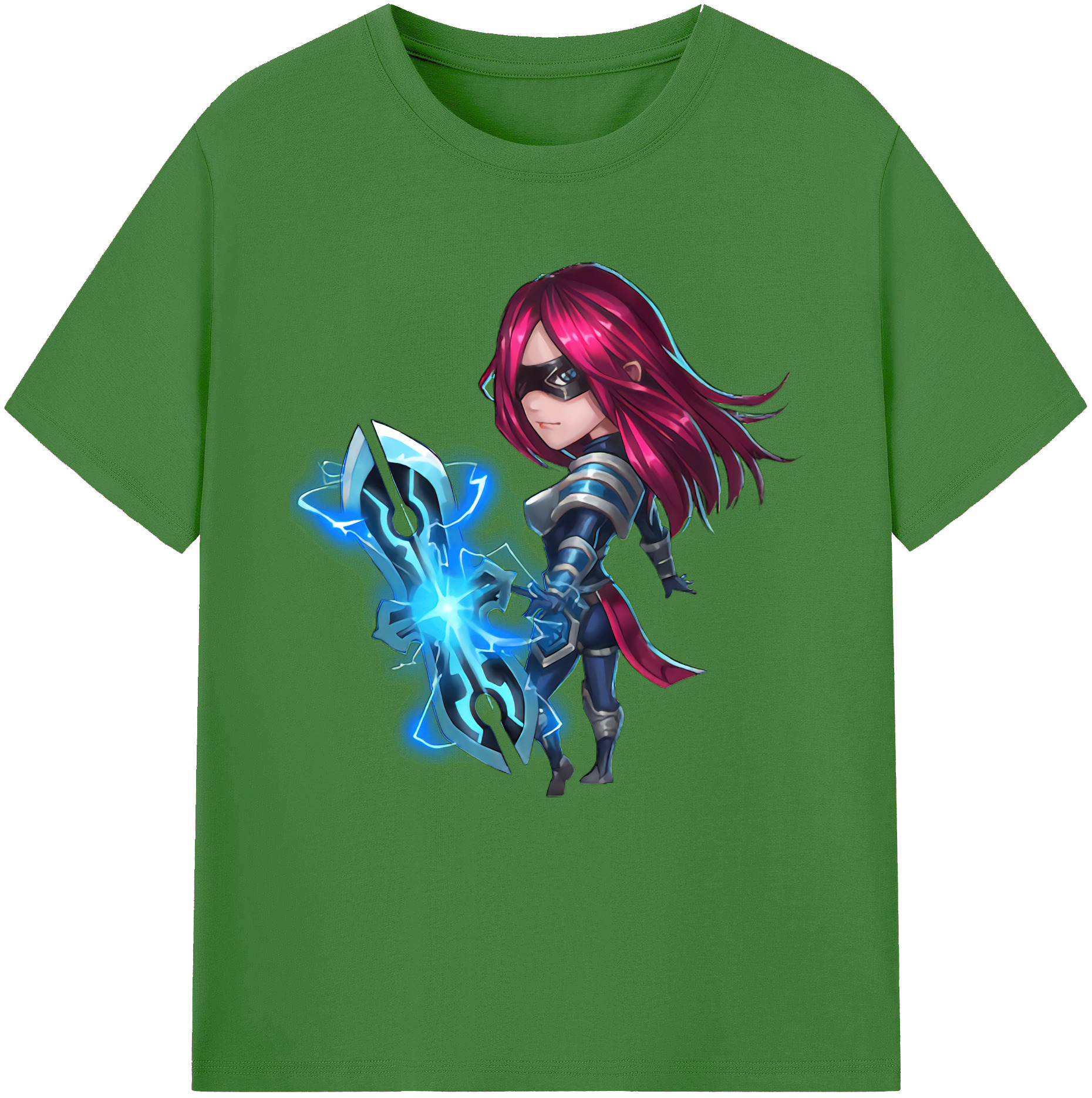 （画像用） リーグ・オブ・レジェンド League of Legends LOL レディースカジュアルプリントTシャツ（綿100％）
